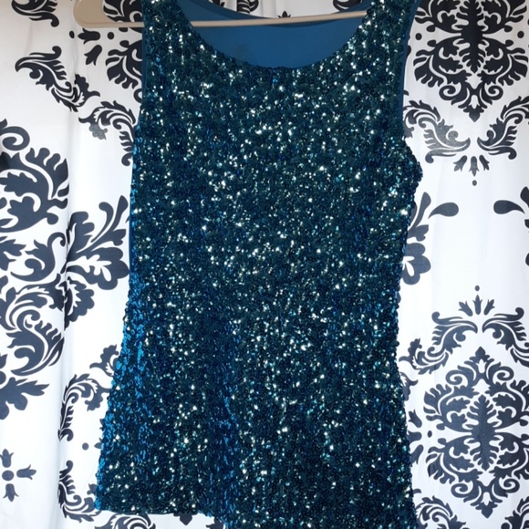 Tops - Girls sequined top